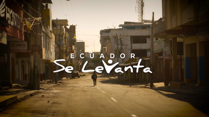 El estreno de “Ecuador Se Levanta” en Nueva York