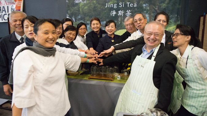 San Francisco International Tea Festival Attendees Drink in the Goodness of Jing Si Tea