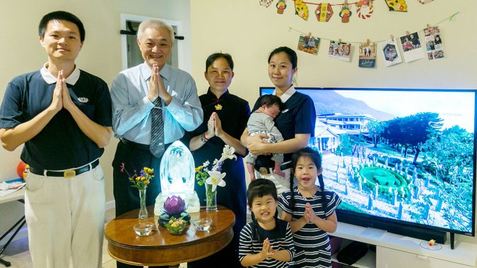 A Buddha Bathing Ceremony Like No Other: One Global Tzu Chi Family United Despite the Distance