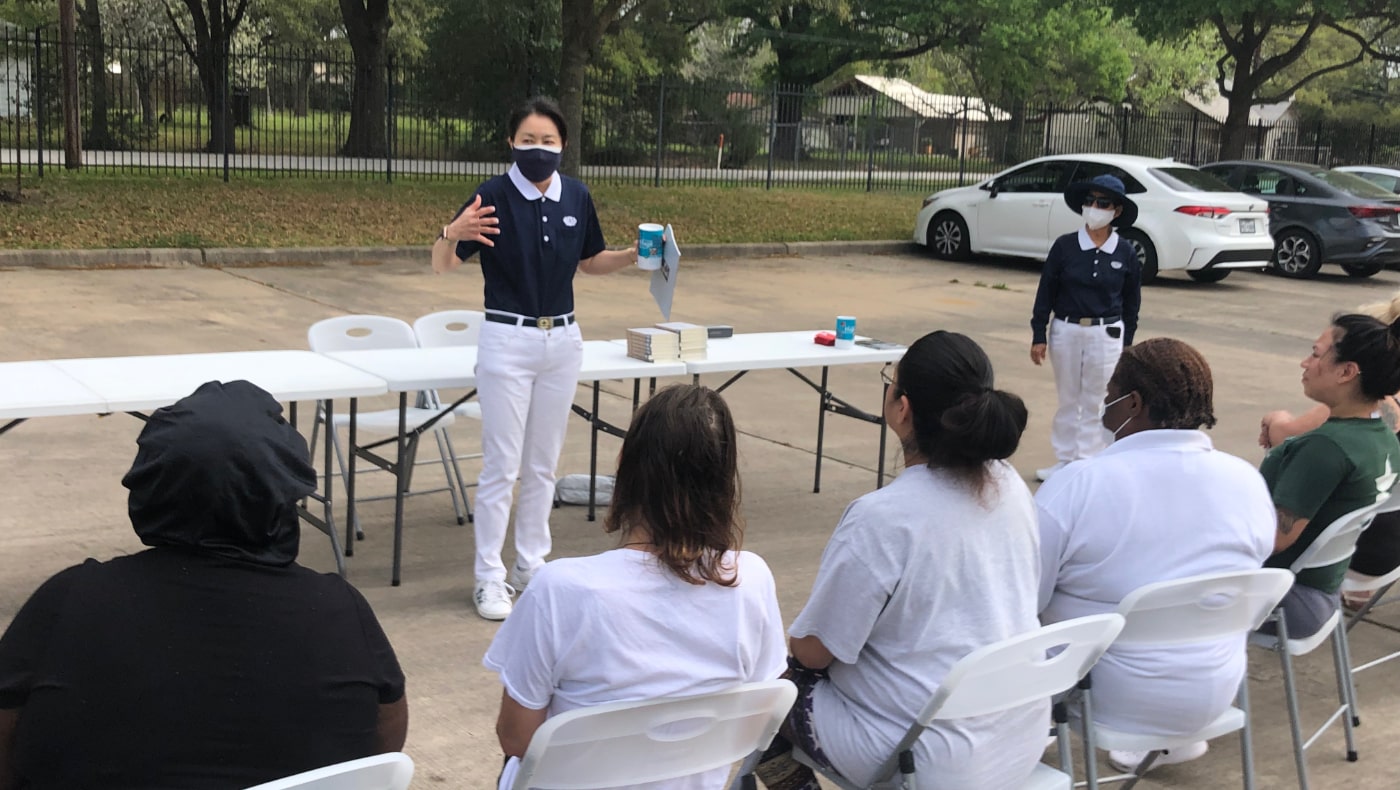 TzuchiUSA-Houston Volunteers return to Wellsprings Village-Apr 2022-5