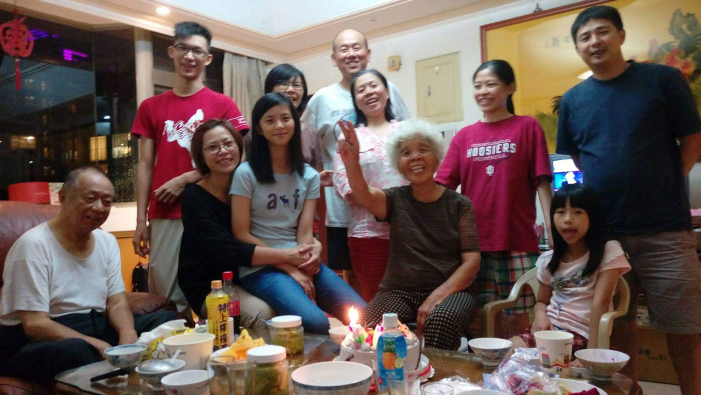 Enjoying family time in Taipei, Taiwan. Photo/the Huang Family