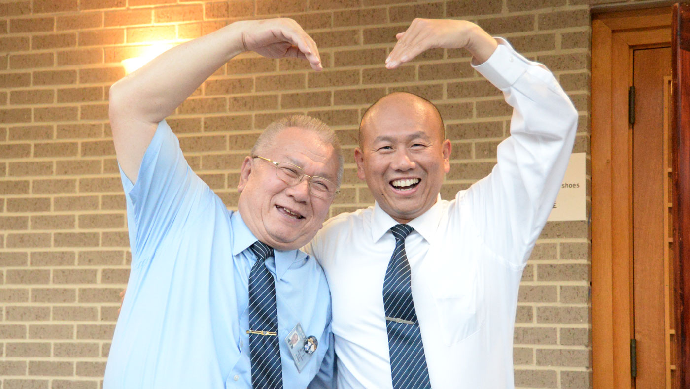 Always recognized for his calmness, but also his sense of humor. Photo/Tzu Chi USA