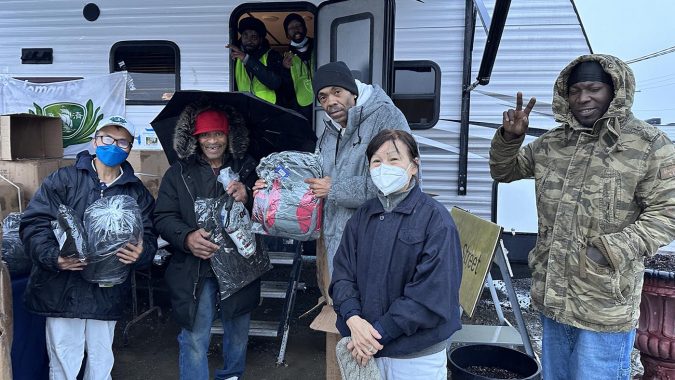 Tzu Chi San Francisco Warms Hunters Point Unhoused With Cheerful Holiday Distribution