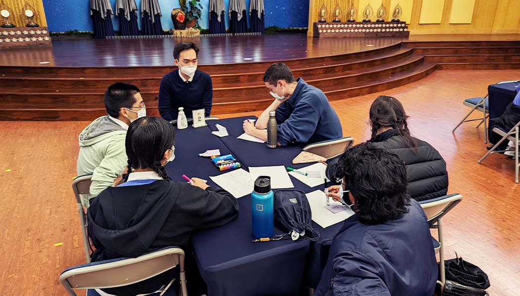 Tzu Chi USA Southern Region Tzu Ching group discussion