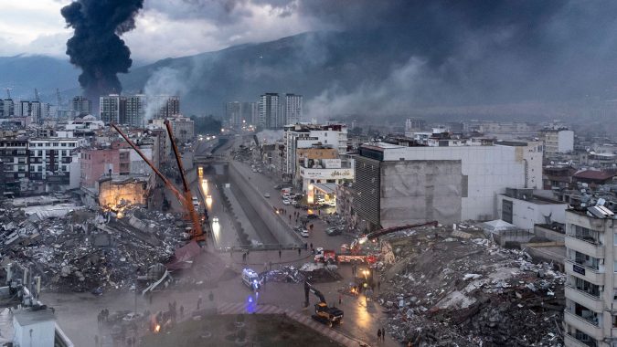 Turkey earthquake image
