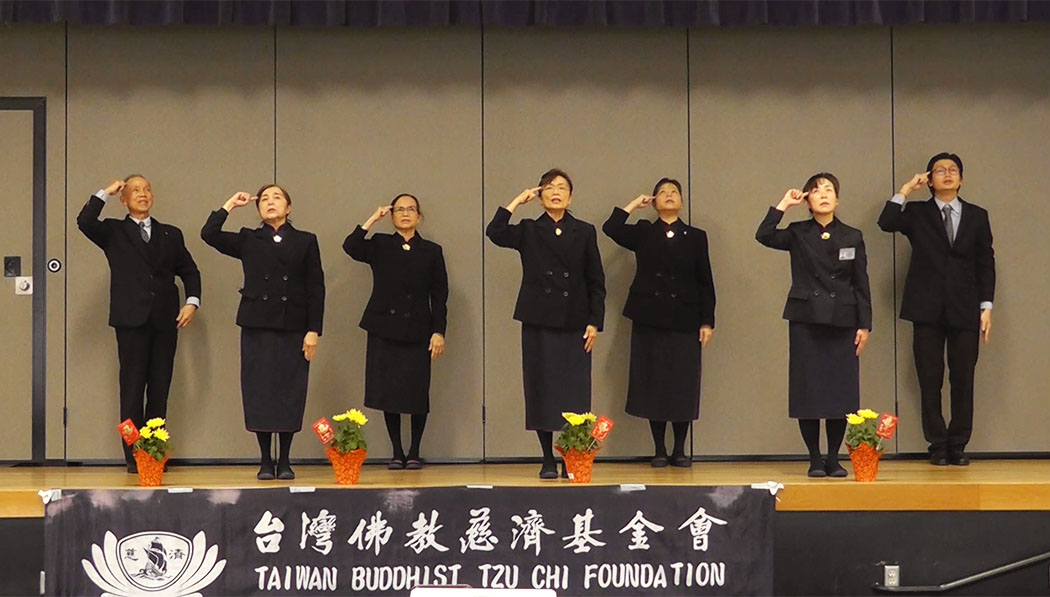 Tzu Chi Portland service center sign language team performing