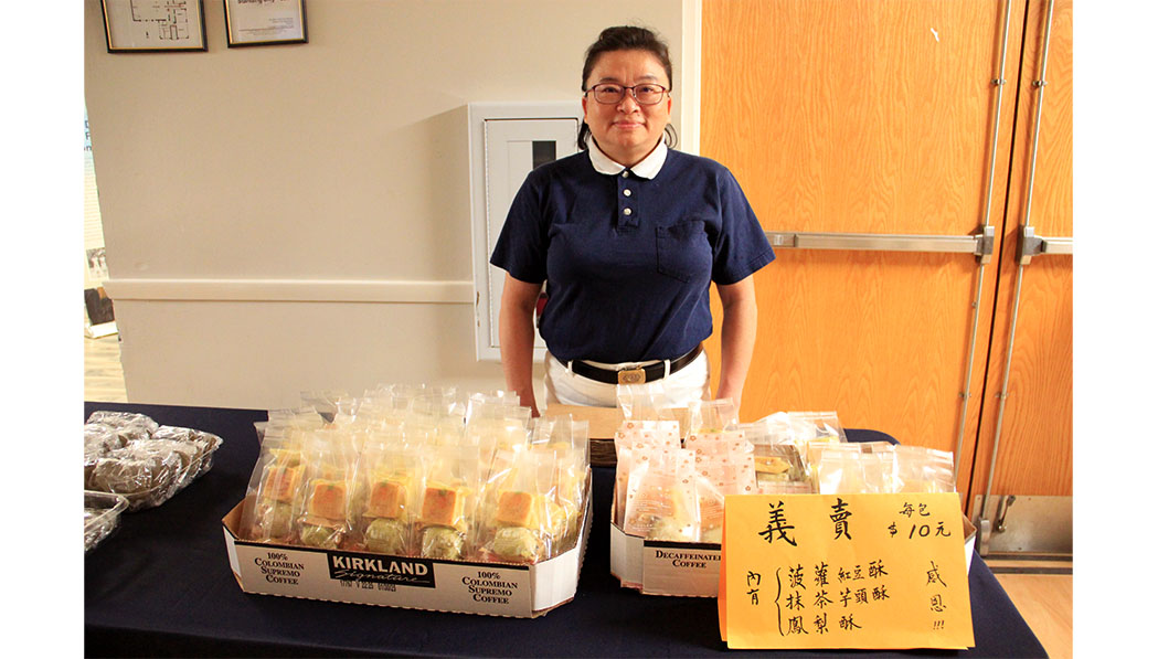 Tzu Chi volunteer and her handmade tradition Taiwanese cookies