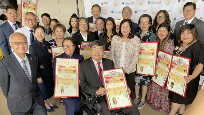 Asian American and Pacific Islander Heritage Month Celebration 2023 Group Photo
