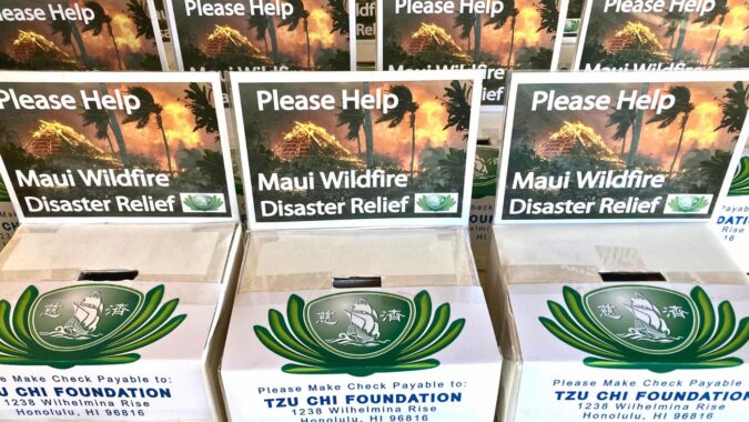 Tzu Chi USA Announces Disaster Relief Mission in Response to Deadly Wildfires in Maui, Hawaii