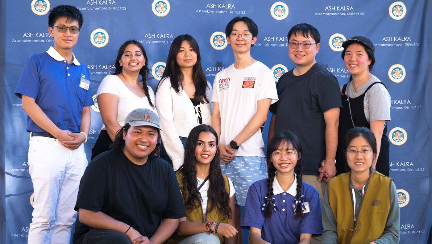UC Berkeley Tzu Ching and students