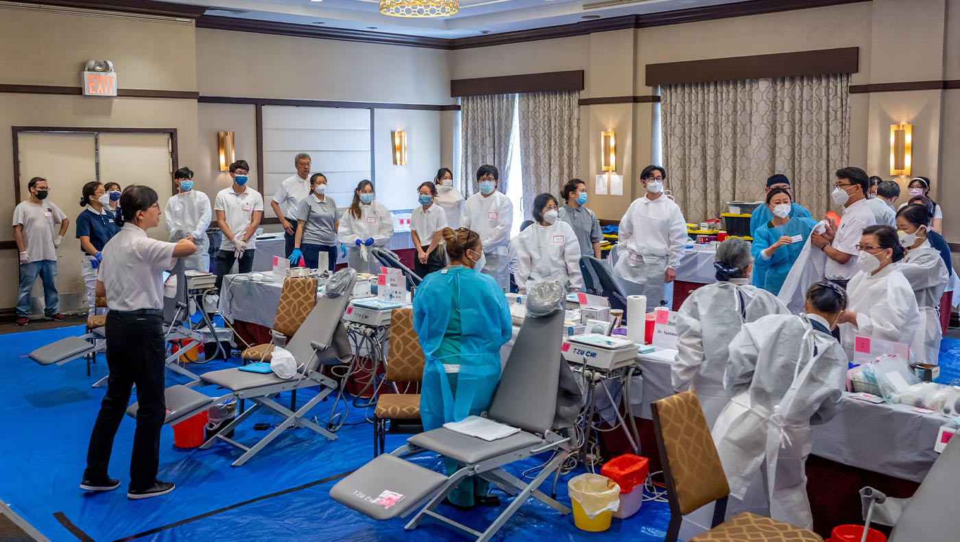 NY Flushing Medical Outreach's medical volunteers