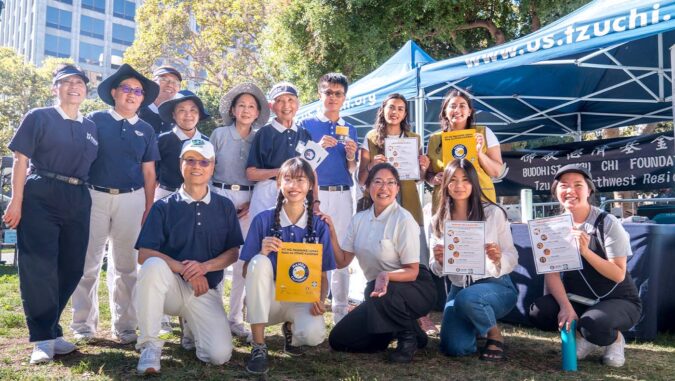 Tzu Chi San Jose volunteers and UC Berkeley Tzu Ching