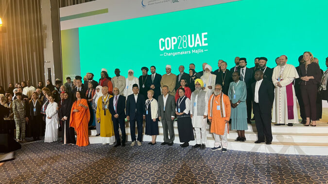 Global Faith Leaders' Summit 2023 group photo