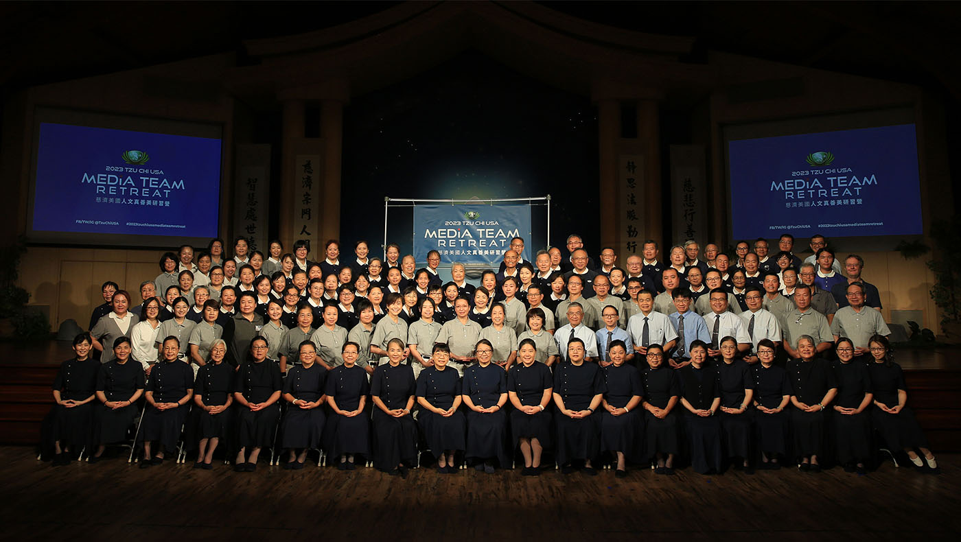 Tzu Chi 2023 3in1 Media Retreat group photo