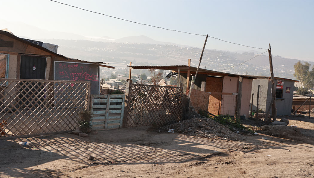 Slum in Tijuana
