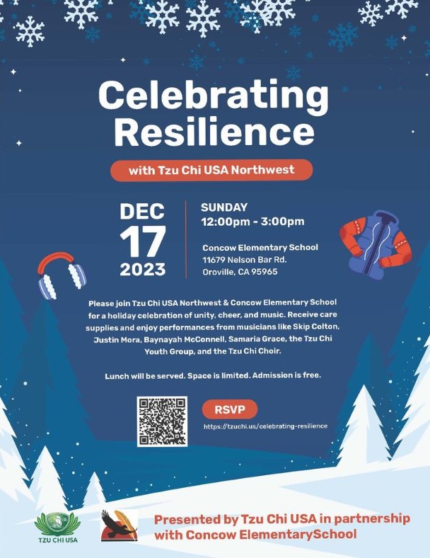 A leaflet about the Celebrating Resilience event. Photo / CM Yung