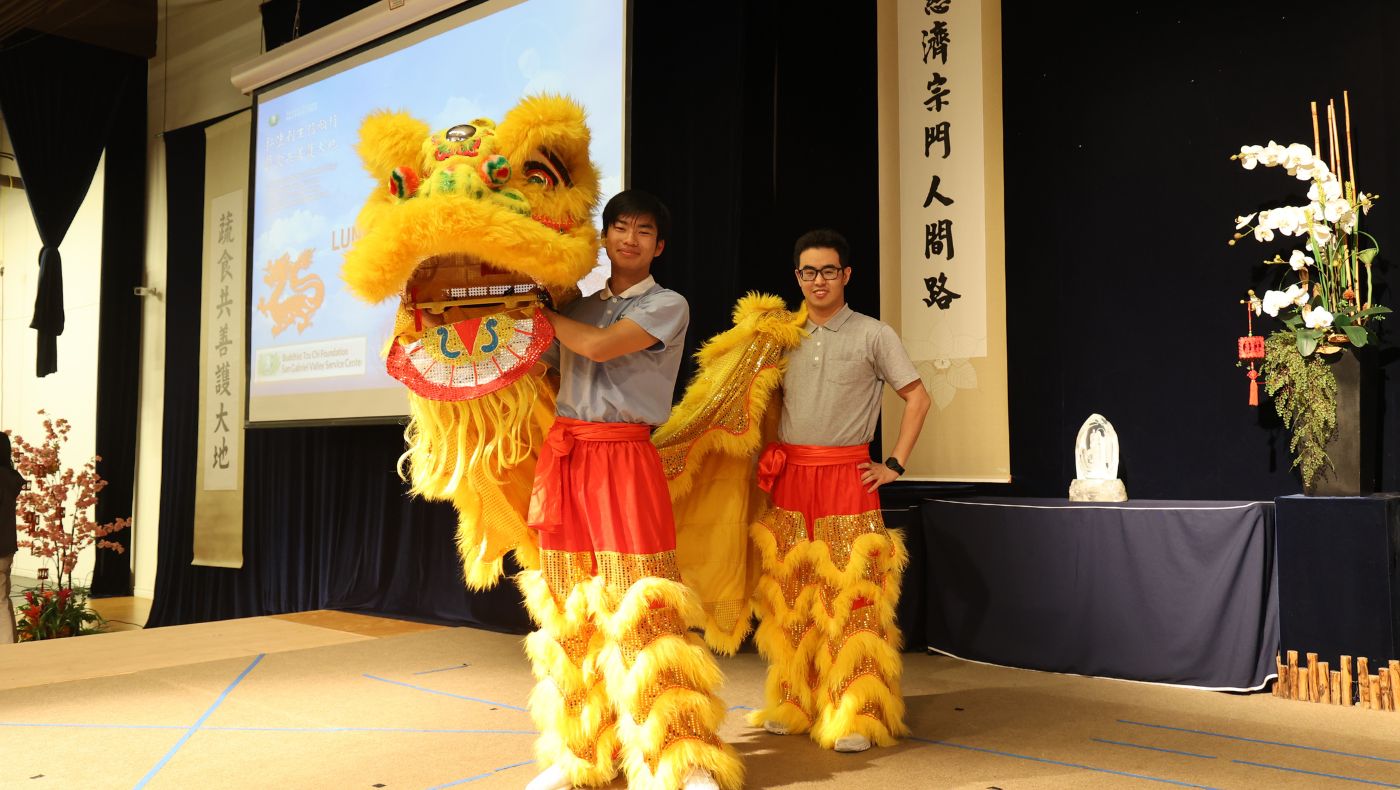 The little lion dancers have been practicing silently for many years, just to bring joy to everyone in the New Year.