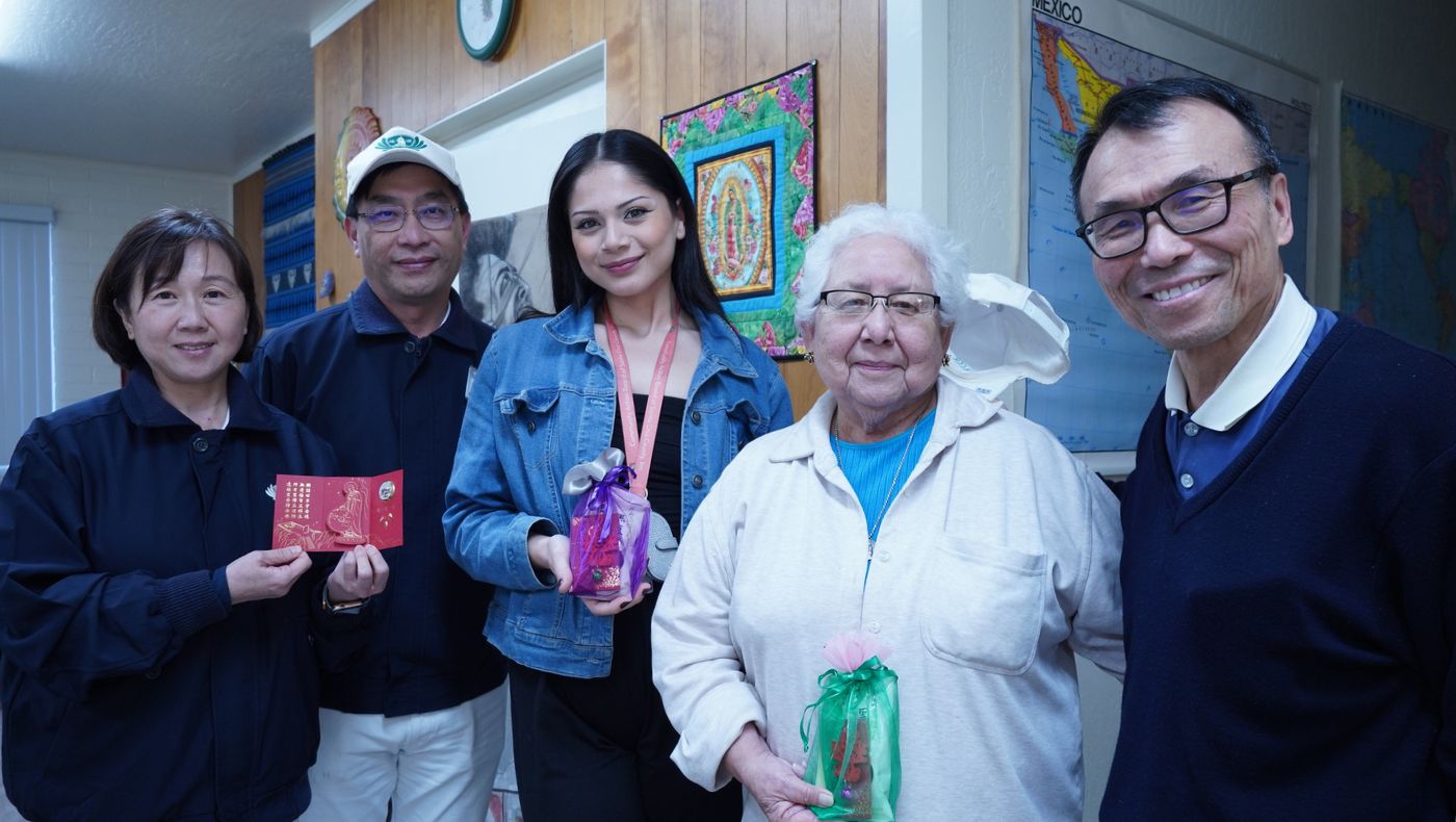 Volunteers visited Sister Rosa at the "Cultural House". In addition to introducing Tzu Chi, they also sought opportunities for future exchanges and cooperation.
