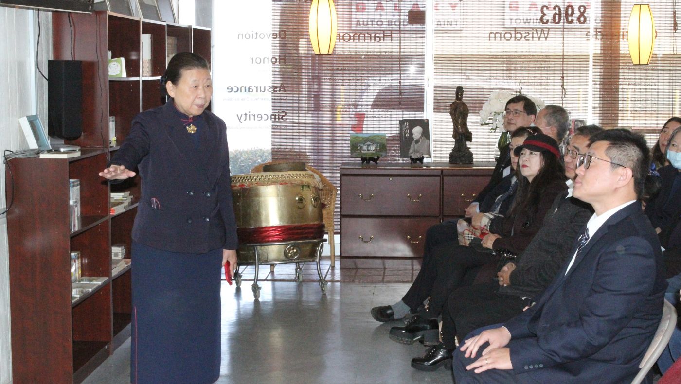 Tzu Chi volunteer Wang Cilun participated in the establishment of the Beiling Liaison Office that year.