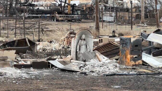 德州史上最大野火毁家园 慈济发放​​急难救助金