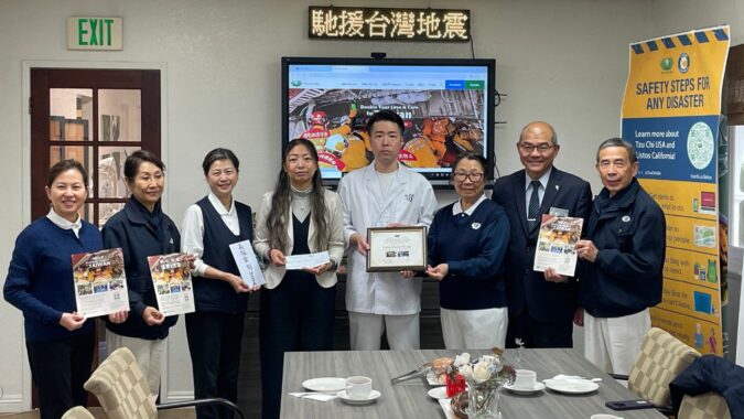 日本餐廳捐款十萬美元 助力台灣地震復原