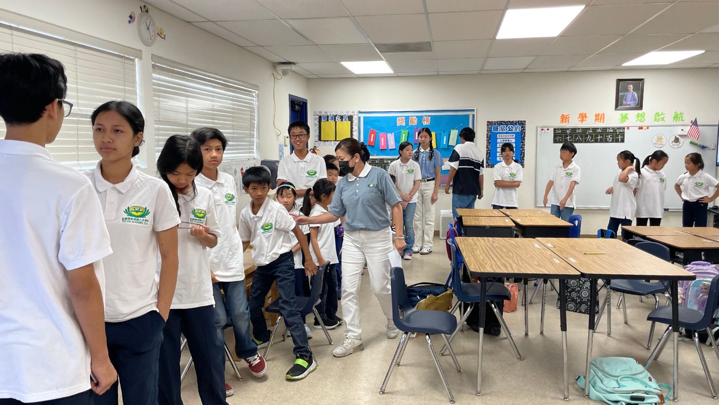 Tzuchi_USA_9:7 Tzu Chi Academy Earthquake Drill2