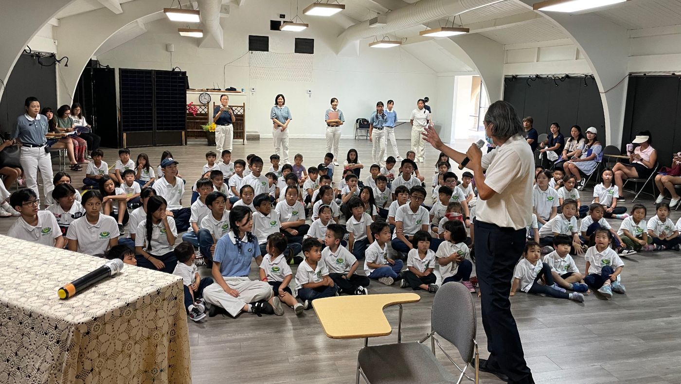 Tzuchi_USA_9:7 Tzu Chi Academy Earthquake Drill3