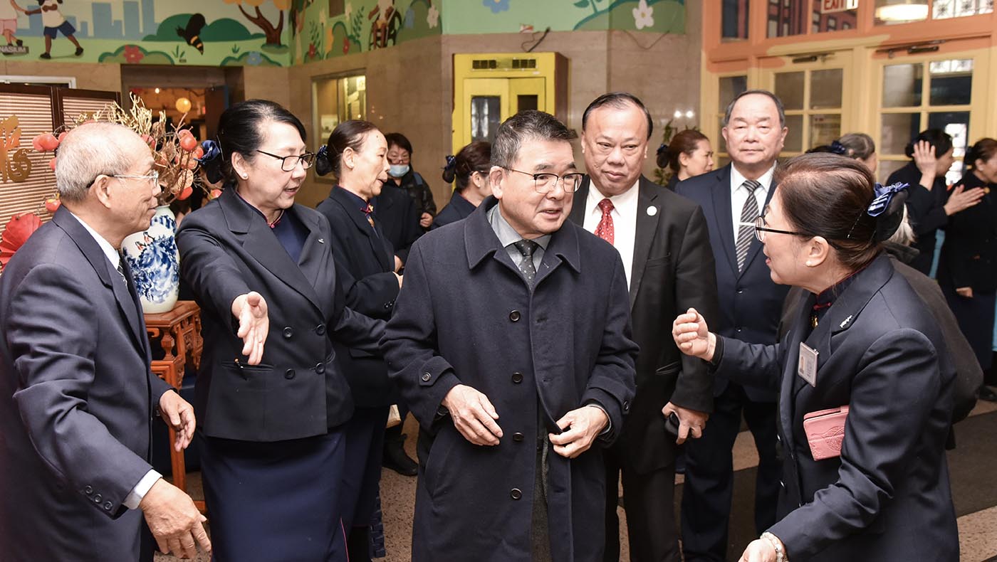 前紐約市議員顧雅明讚揚慈濟是紐約市最好的非營利組織。攝影／劉輝
