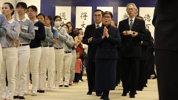 虔誠禮敬佛陀 慈濟新澤西浴佛大典