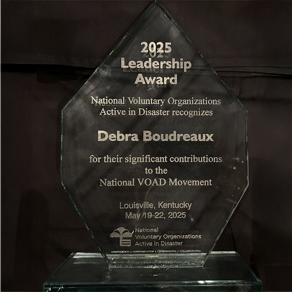 20250521 NVOAD Leadership Award to Debra Boudreaux_f_3_v2