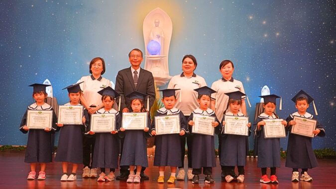Wishing Children Success: Houston’s Great Love Preschool’s Graduation Ceremony
