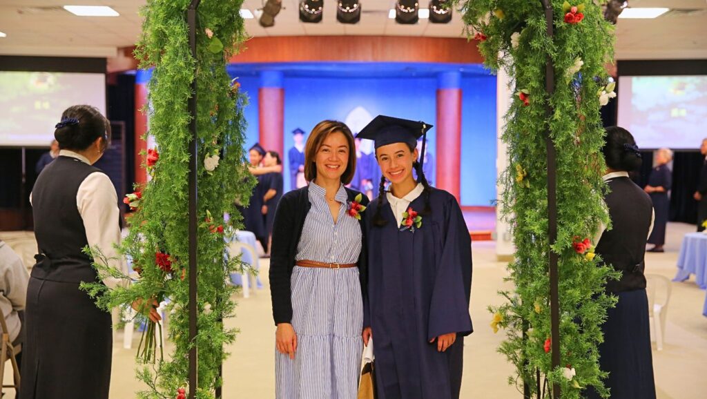 林小璇感謝媽媽林茵、老師及同學們，沒有他們就沒有今天的自己。攝影／李仁傑