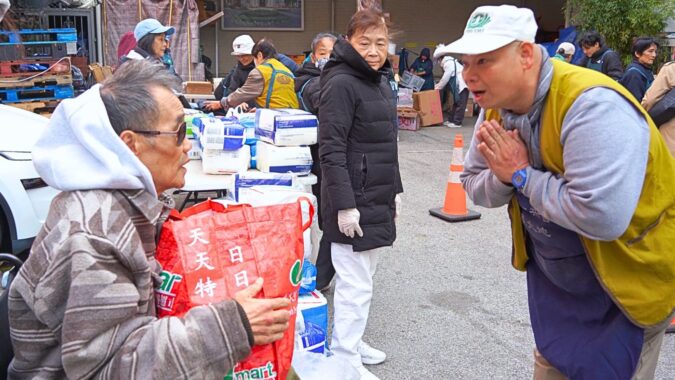 因应粮食劵停发 慈济纽约紧急伸援
