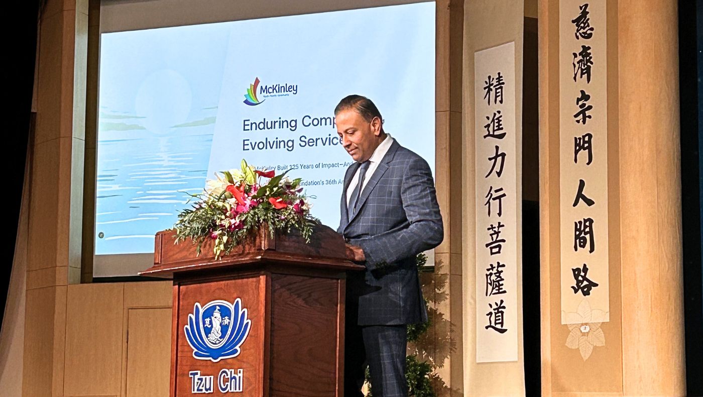 Anil Vardapai, CEO of the McKinley Foundation. Photo by Cai Songgu