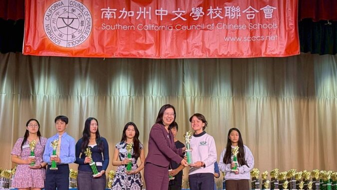 核桃慈济人文学校颁奖　学习华语展成果