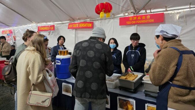 風雨中凝聚善念　蔬食飄香傳愛社區