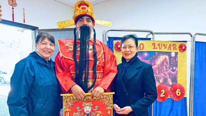 提娃那園區春節傳愛　社區攜手援助遭縱火小學