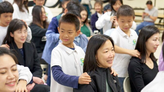 三谷慈济人文学校 跪羊反哺孝亲奉茶
