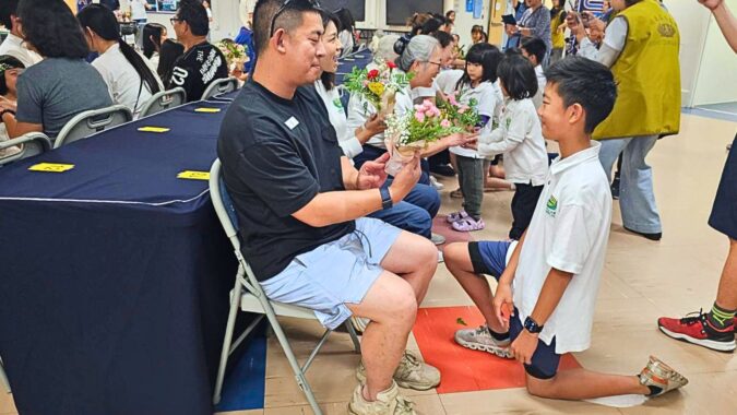 愛說出口孝走進心 拉斯維加斯人文學校孝親活動