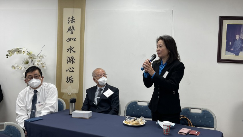 The board members of APIAHF have many in-depth conversations with Tzu Chi. Photo/Meijuan Guo