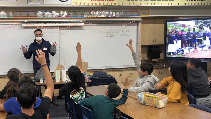 Tzu Chi Education Team Plants Seeds of a Brighter Future at Shelyn Elementary School