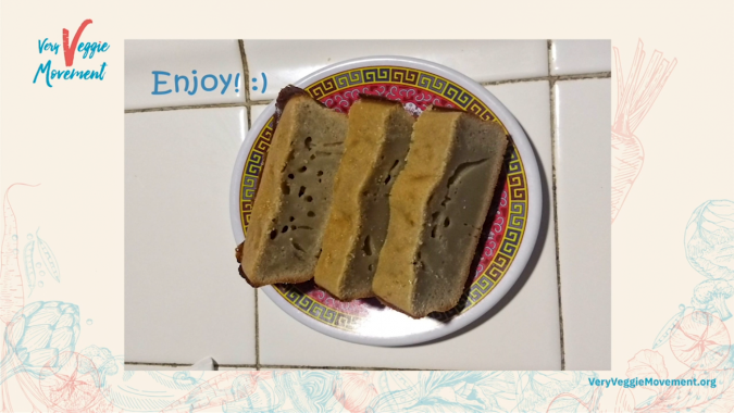 Very Veggie Recipe Submission: Tea-Flavored Sponge Cake
