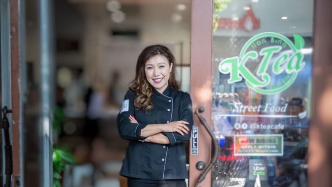Very Veggie Partners: K Tea Café Brings Optimism and Style to Sunnyvale