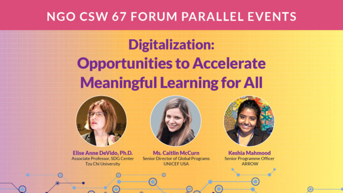 Digitalization: Opportunities to Accelerate Meaningful Learning for All