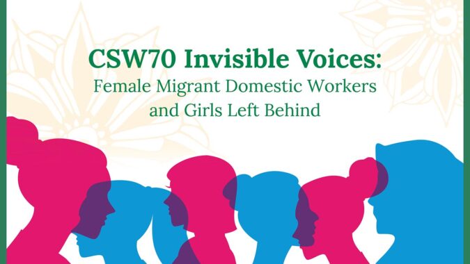 Invisible Voices: Female Migrant Domestic Workers and Girls Left Behind