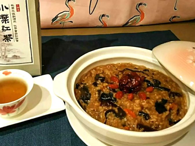 Jing Si Black Tea Porridge