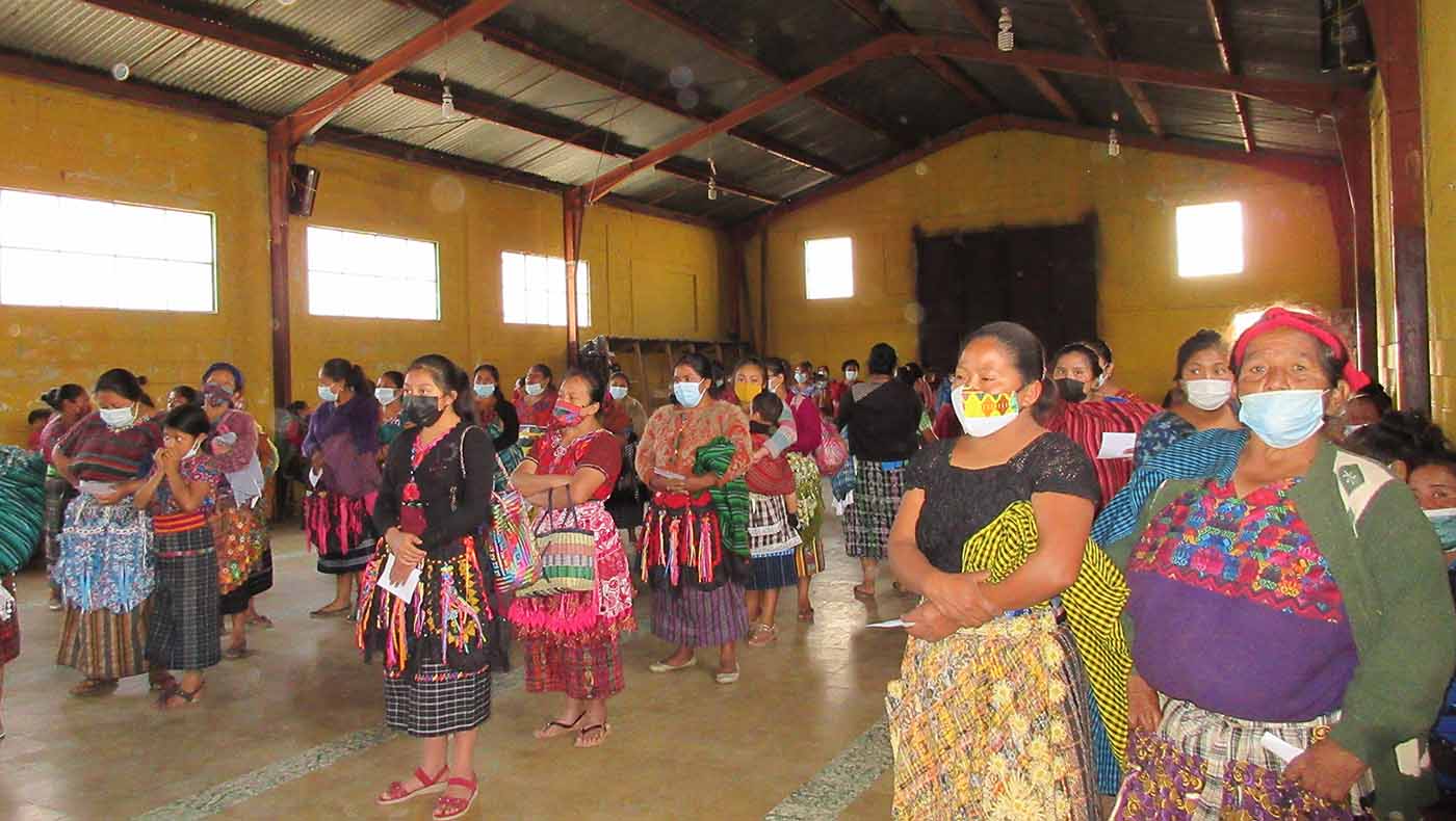 15/5/2021 - Santa María de Jesús, Sacatepéquez, distribución de víveres. Beneficiarios: 120 familias. Foto/Laura Wu