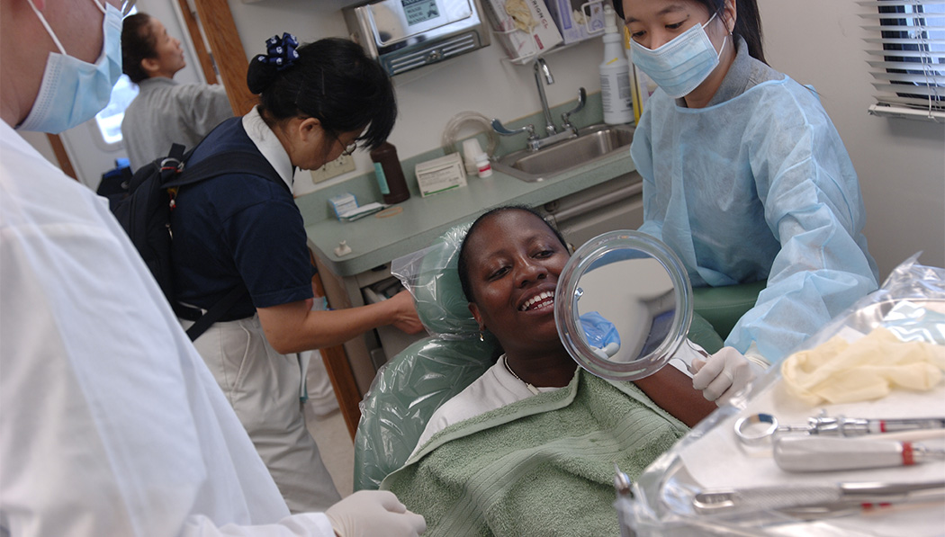 Relieve tooth pain for disaster victims
