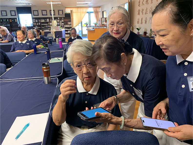 靜思一甲子AI讀書會——7月23日在拉斯維加斯舉行。攝影／王純瑾