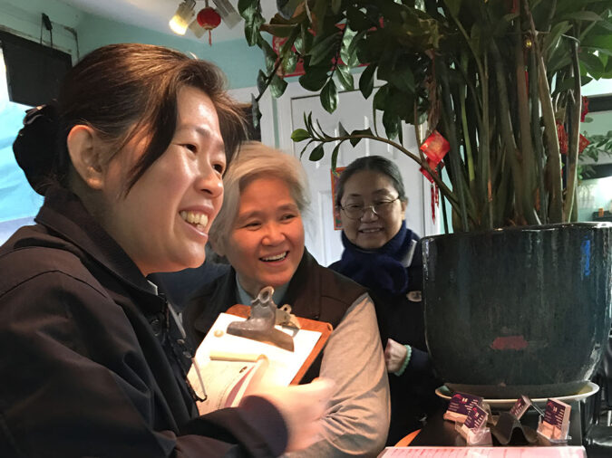 風雪中的步履、入人群的勇氣